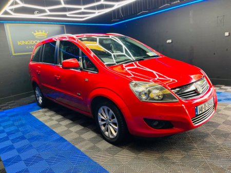 2014 Vauxhall Zafira  €6,999