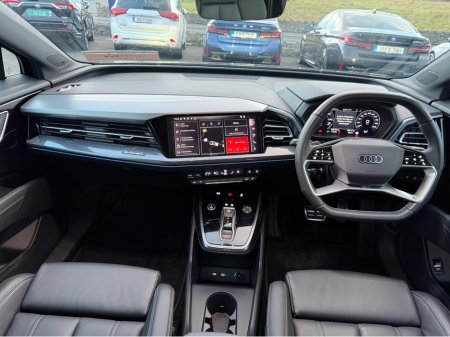 2025 Audi Q4 e-tron 82kwh long Range - S Line Black Ed - Quattro €47,940 thumbnail