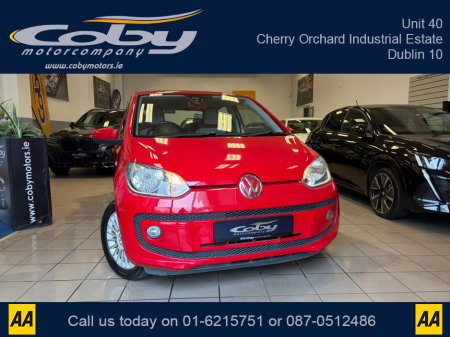 2014 Volkswagen up! 1.0 AUTO 5DR. New NCT done before collection, Half Leather, Heated Seats, Parking Sensors, AUX, Central Locking, Radio, CD Player, Air Conditioning,  Luggage Cover, Electric Front Windows and more. €7,950 thumbnail