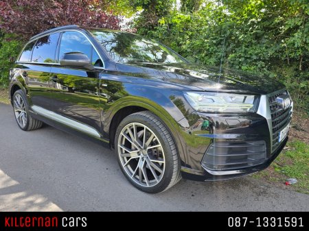 2017 Audi Q7 3.0 TDI S LINE Q 218PS 5DR AU AUTO QTR 7S A €36,999