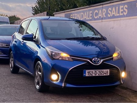 2015 Toyota Yaris ICON CVT 5DR AUTO 1.5 VVT-I 98BHP €10,945