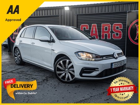 2017 Volkswagen Golf 172 Golf 1.0tsi HIGHLINE/FSH/High spec/1yr warrant €16,888