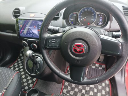 2014 Mazda Mazda2 SPORT 1.3  ONLY 24,977km  SPORT ALLOY WHEELS REVERSE CAMERA FRONT FOGS MAZDA iSTOP SYSTEM FACTORY IMMOBILISER PROXIMITY KEYS MULTIFUNCTION STEERING WHEEL LOW ROAD TAX JUST FULLY SERVICED €9,995