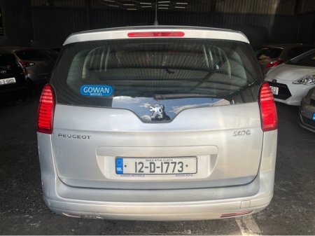 2012 Peugeot 5008 SX 1.6 HDI 112 7S EURO 5 E5 5DR €2,995