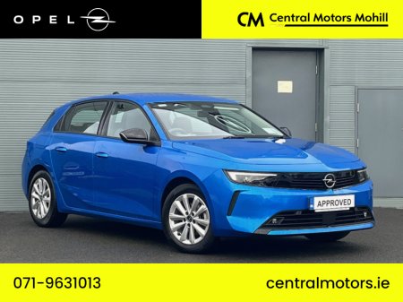 2025 Opel Astra 5 DR HATCH SC 1.2I 110PS PETROL €27,950