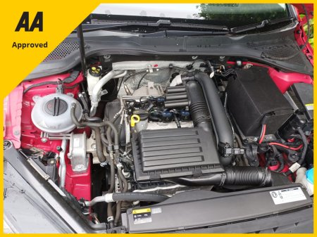 2016 Volkswagen Golf 1.4 TSI AUTOMATIC HIGHLINE 17" SPORTS ALLOYS REVERSE CAMERA AUTO HEADLIGHTS FACTORY IMMOBILISER KEYLESS ENTRY MULTI-FUNCTION STEERING WHEEL AUTO HOLD HANDBRAKE ONLY 40,150Kms 4 NEW TYRES NCT ROADT €16,995 thumbnail