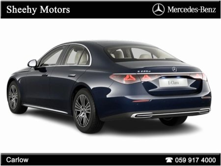 2026 Mercedes-Benz E Class E220d EXCLUSIVE *ORDER NOW FOR 261* €87,950