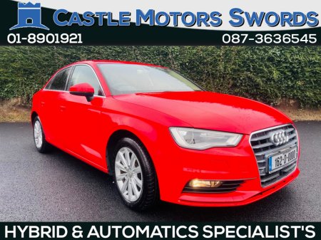 2016 Audi A3 Saloon 2 KEYS // CREAM LEATHER INTERIOR // REVERSE CAM €16,950 thumbnail