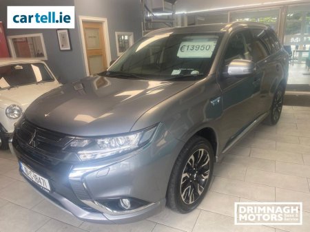 2016 Mitsubishi Outlander 2.0 GX3H+ Phev 200BHP 5DR Auto €11,950