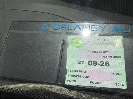 2016 Ford Focus 1.5 TDCI ZETEC 120PS 5DR €9,950 thumbnail