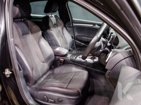 2016 Audi S3 BLACK HALF LEATHER UPHOLSTERY - FACTORY ALLOY WHEELS - FLAT BOTTOM STEERING WHEEL - REVERSE CAMERA €25,950 thumbnail