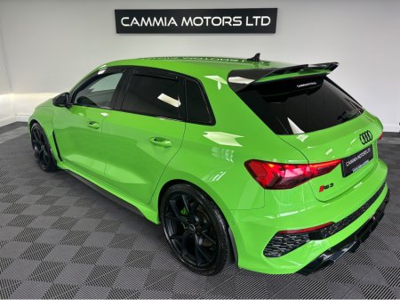 2022 Audi RS3 *AUDI RS3* *KYALAMI GREEN* *MAXTON DESIGN KIT**KEYLESS ENTRY* *RS SUPERSPORT SEATS* *HEATED SEATS* *FULLY LOADED WITH SPEC* *CARBON BLACK QUATTRO 400BHP* *FINANCE AVAILABLE* *TRADE INS WELCOME €72,950 thumbnail
