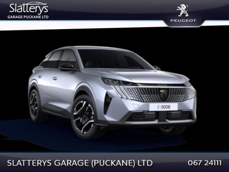 2026 Peugeot 3008 Allure Electric 525km Range WLTP €47,400