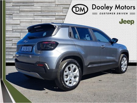 2025 Jeep Avenger AVENGER BEV 54KWH ALTITUDE 156HP €31,950