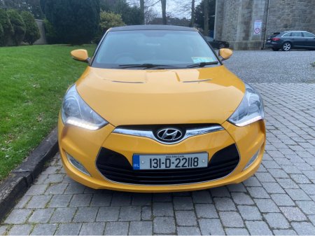 2013 Hyundai Veloster 1.6 PETROL 3DR**//**€280 ROAD TAX**//**REVERSE CAMERA**//**PARKING SENSORS**//**ALLOYS**//**AIR CON**//**FRONT FOGS**//**BLUETOOTH! €6,950