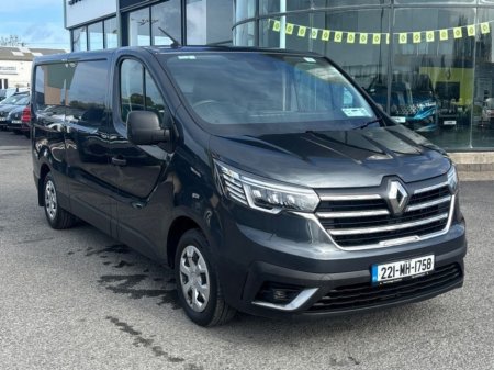 2022 Renault Trafic 130bhp lwb trafic ex vat price displayed