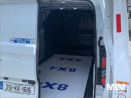 2025 Ford Transit Custom 320 PHEV SWB (V), Price Ex VAT, *Spare wheel, fixed towbar, Load area protection Kit, Seat Pack k4a* €32,516 thumbnail