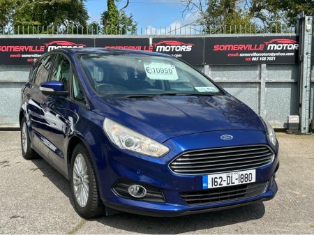 2016 Ford S-Max 2.0 TDCI ZETEC 120PS 5DR €8,999