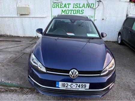 2018 Volkswagen Golf 1.2i TSI Petrol Automatic Comfortline €17,500 thumbnail