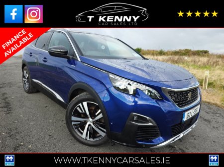 2018 Peugeot 3008 1.5BHDI GT LINE 130BHP 5DR FROM €70 P/W €15,950