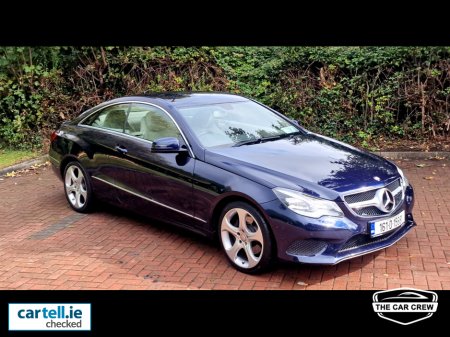 2016 Mercedes-Benz E Class E SERIES 2DR COUPE AUTO LOW MILEAGE TO COUPE €21,950