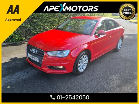 2015 Audi A3 FINANCE ARRANGED * AUTOMATIC (DSG) * CREAM LEATHER  * LOW LOW MILES  * AA APPROVED  * 101 SAFETY CHECKLIST * 12-MONTH ROADSIDE ASSIST  * IMMACULATE * TOP-SPEC * ADAPTIVE CRUISE * 2-KEYS * NCT AUG-26 €15,949