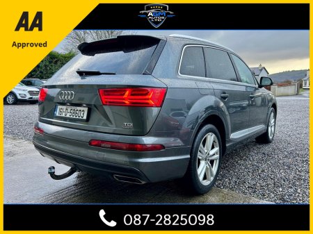 2016 Audi Q7 3.0 TDI S LINE QUATTRO 218PS 7SEATS AU €35,950