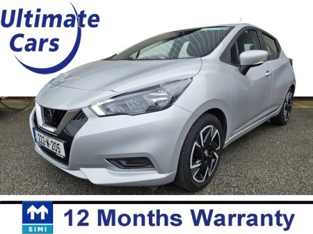 2022 Nissan Micra 1.0 SV Irish Car 12 Months Warranty Finance Available €15,950