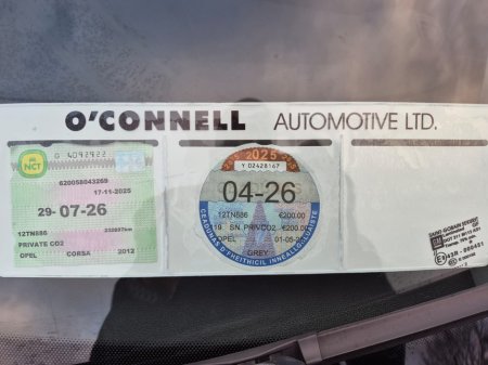 2012 Opel Corsa  €2,999 thumbnail