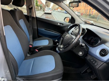 2015 Hyundai i10 1.0 Petrol Deluxe, Only 87kms! New Nct 02/2027, Ideal Starter Car, 5 Door, Cheap Tax & Insurance, Bluetooth, Cruise Control, A/C, Alloys, Service & Warranty Included, SIMI Dealer, €7,950 thumbnail