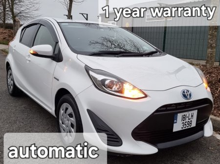 2018 Toyota Aqua DAA-NHP10 5DR AUTO €11,990