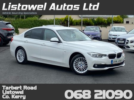 2018 BMW 3 Series LUXURY 320D 2.0 AUTOMATIC *  MAIN DEALER SERVICE HISTORY, SERVICE BOOK PRESENT WITH 6 SERVICE STAMPS, HEATED SEATS, PARKING SENSORS, BMW IDRIVE, ADAPTIVE CRUISE CONTROL*