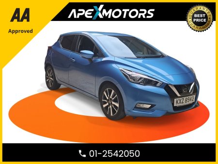 2017 Nissan Micra FINANCE ARRANGED * NEW MODEL  * 0.9 TOP-SPEC N-CONNECTA * NEW NCT NOV-27 * IMMACULATE * 8-STAMPS SERVICE HISTORY * AA APPROVED * 101 SAFETY CHECKLIST * CRUISE CONTROL * 2-KEYS * LOW TAX * 12-MONTH ROA €9,749