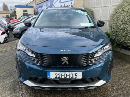 2022 Peugeot 3008 FL ALLURE 1.6 PHEV 225 HYBRID PETROL //HIGH SPEC//HALF LEATHER SEATS//REVERSE CAMERA//KEYLESS ENTRY// €25,950 thumbnail