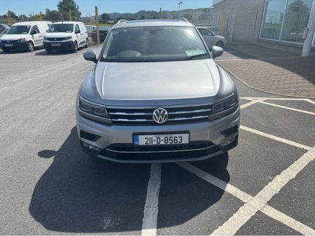 2021 Volkswagen Tiguan A7 HIGHLINE 2.0 TDI MANUAL 6SPEED FWD 150 5DR €34,000