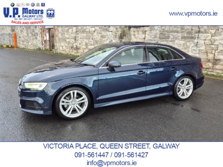 2017 Audi A3 Saloon S-LINE,LOW KM, FULL PACKAGE,AUTOMATIC. €20,750