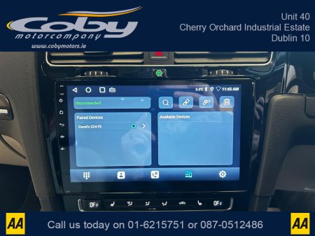 2013 Volkswagen Golf 1.4 5DR AUTO. NCT & Tax, Full Leather, Pan Roof, Cruise Control, Android Auto, MFSW, Reverse Cam, Alloy Wheels, Full Electrics, Parking Sensors, Paddle Shift, Dual Climate Control, Folding seats &more €11,950 thumbnail