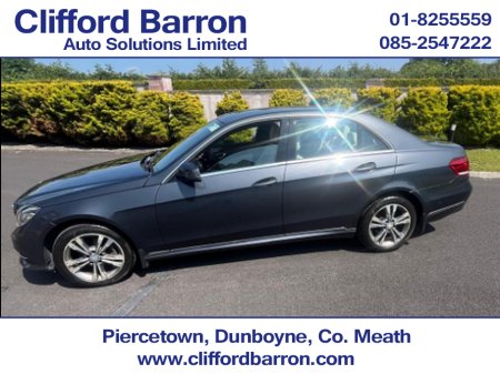 2013 Mercedes-Benz E Class Auto 200 CDI BLUE EFFICIENCY AVANTGARDE F/L 4DR AUTO €9,495
