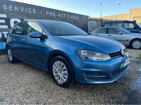 2013 Volkswagen Golf S BLUEMOTION 1.2 TSI TECHNOLOGY, NEW NCT 12/2026, LOW MILES €10,995