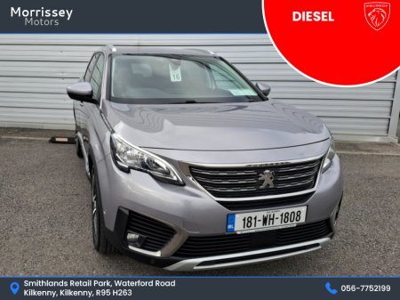2018 Peugeot 5008 1.6 HDI BLUE 120 ALLURE 5DR 120BHP