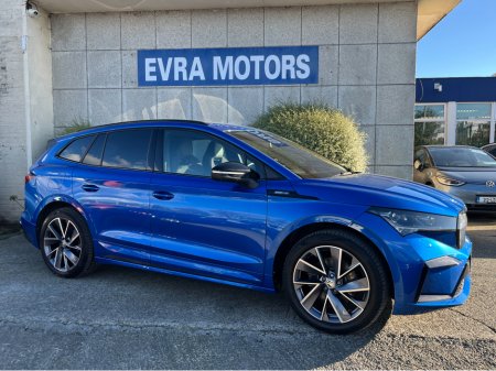 2023 Skoda Enyaq IV 80 SPORTLINE //MASSIVE SPEC//360 PARKING CAMERAS//ELECTRIC MEMORY SEATS//KEYLESS ENTRY//HEATED STEERING WHEEL// €36,950