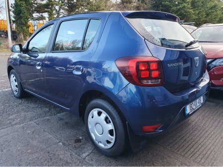 2018 Dacia Sandero SIGNATURE 1.0L PETROL 75BHP MANUAL NCT 09/27 TAX €200 PER YEAR FINANCE AVAILABLE @ €36 PER WEEK 2 KEYS/ PART SERVICE HISTORY/ TOUCH SCREEN MEDIA/ SAT NAV/ PARKING SENSORS/ BLUETOOTH/ HISTORY CHECKED €7,950