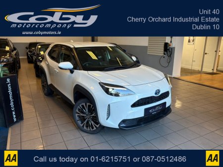2020 Toyota Yaris Cross 1.5 Hybrid5DR Auto. 1 Owner Only 57km, New NCT, Alloy Wheels, MFSW, Sat Nav, Reverse Camera, Full Electrics, Cruise Control, Climate Control, Mirror Link, BT, and more.