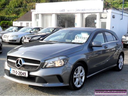 2017 Mercedes-Benz A Class 160 D URBAN 5DR.......NCT 02/27......TAXED 05/26.......HALF LEATHER €12,995