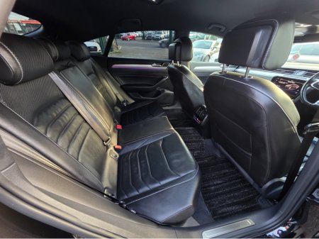 2018 Volkswagen Arteon 2.0 TSI R LINE EDITION 280BHP VIRTUAL DASH FULL LEATHER HEATED ELECTRIC SEATS SAT NAV CARPLAY ANDROID AUTO BLIND SPORT PARKING SENSORS SELF PARKING ASSIST 360 CAMERA €28,500 thumbnail