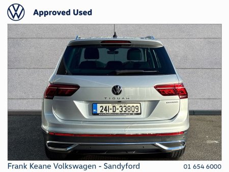 2024 Volkswagen Tiguan 1.4 TSI PHEV 245HP Elegance AUTO @Frank Keane Volkswagen South Dublin €42,945 thumbnail