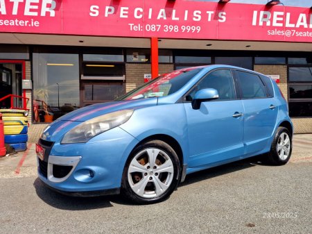 2010 Renault Scenic 1.5 DCI 105BHP  TOM TOM NEW NCT 10/26 5 SEATER €1,900