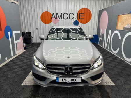 2017 Mercedes-Benz C Class 2017 MERCEDES-BENZ C220D LAUREUS EDITION 2.2 AUTOMATIC / CRUISE CONTROL / REVERSE CAMERA / ELECTRIC MEMORY & HEATED SEATS / PADDLE SHIFTERS / AMBIENT LIGHTS AND MORE thumbnail