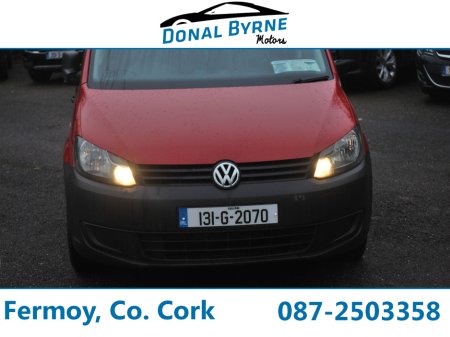 2013 Volkswagen Caddy VAN 1.6 TDI 75HP 5 5SPEED 5DR €6,500 thumbnail