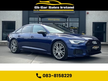 2021 Audi A6 2.0 TDI 40 Black Edition Saloon 4dr Diesel S Tronic quattro 1 OWNER, 4X4 WHEEL DRIVE, REVERSE CAMERA